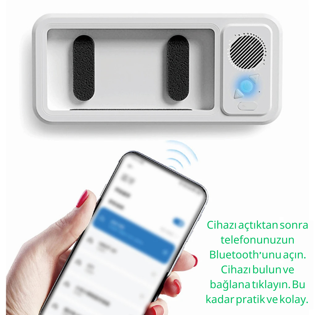 Su Geçirmez Duş Telefon Tutucu